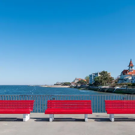 Entierement Rénové Avec Vue Sur Le Bassin Et St Yves Parking Privé Arcachon