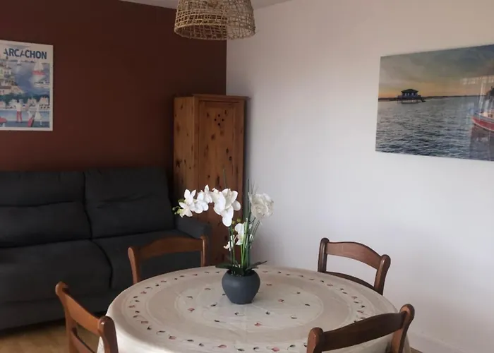 Entierement Rénové Avec Vue Sur Le Bassin Et St Yves Parking Privé Arcachon